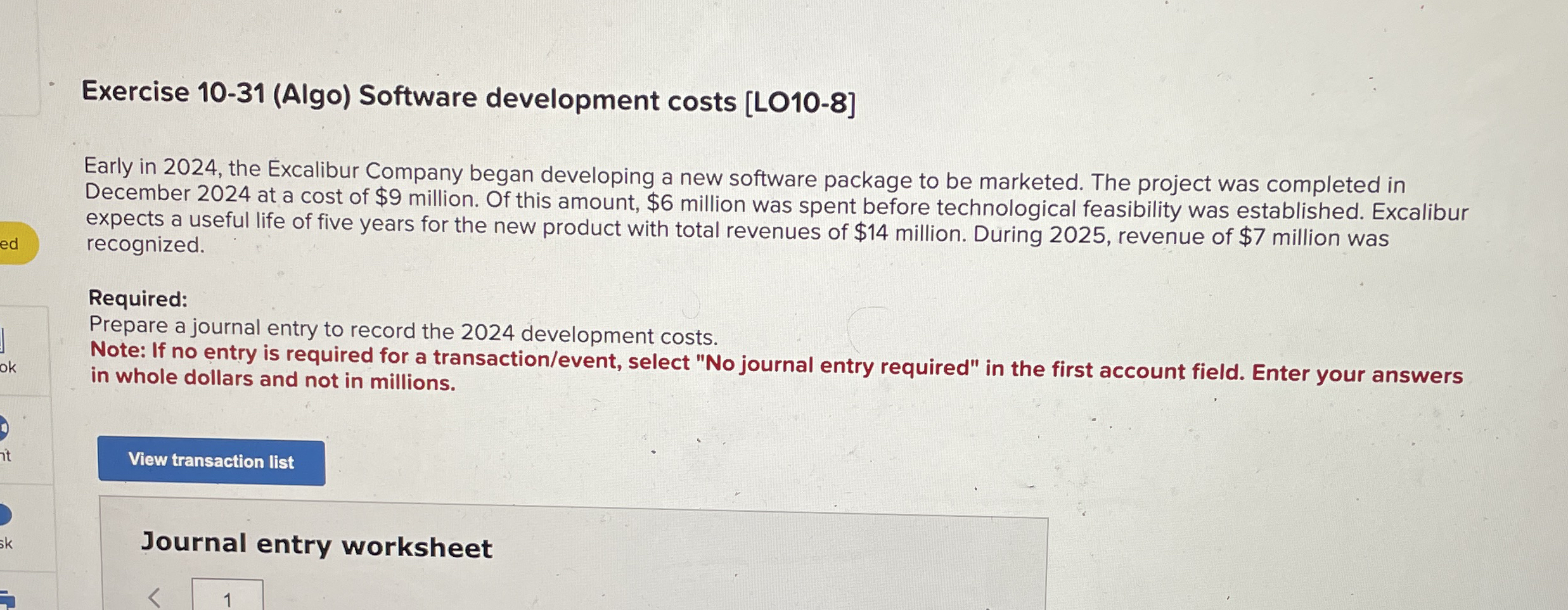 Exercise 1 0 - 3 1 ( Algo ) Software development