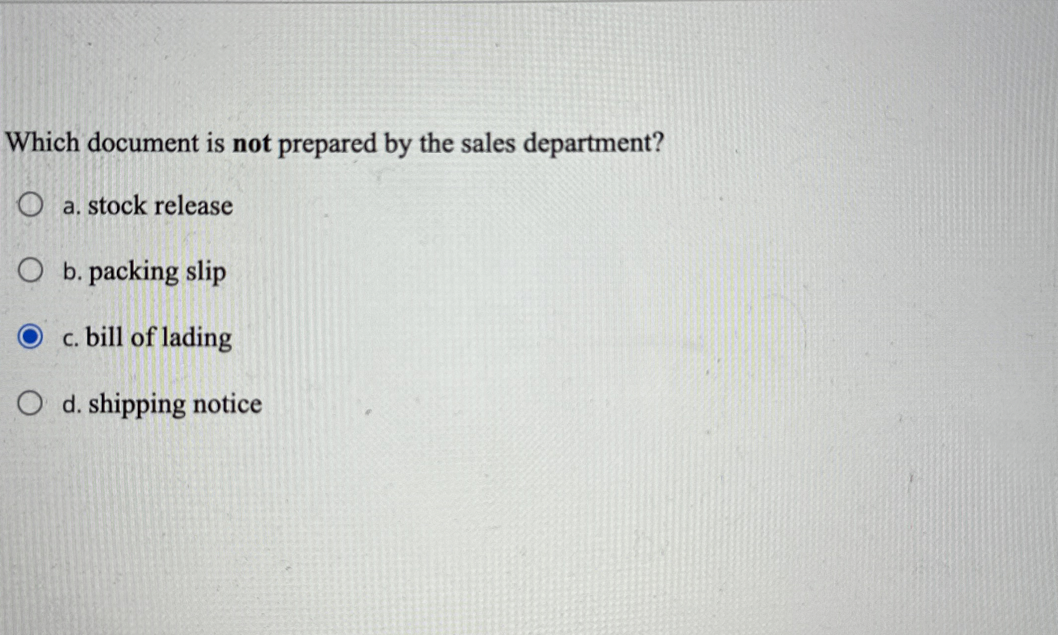 A computer operator was in a hurry and