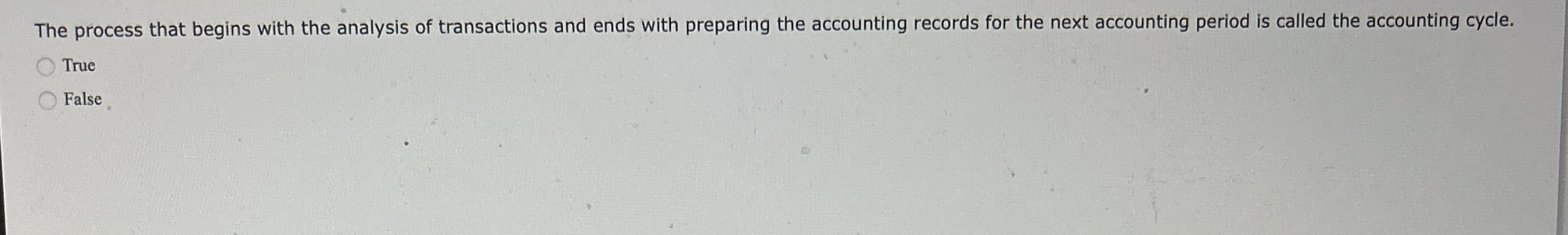 The process that begins with the analysis of