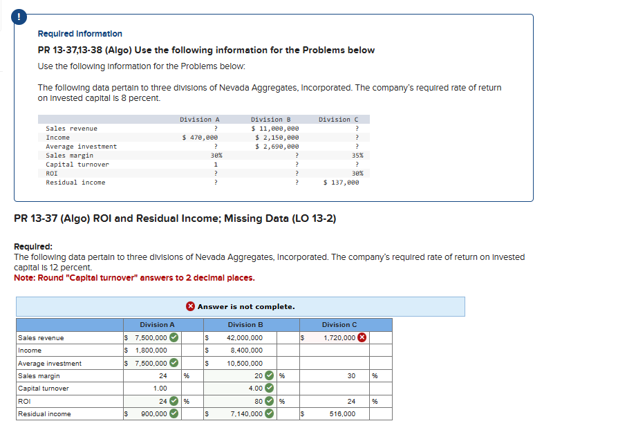 ! Required Information PR 1 3 - 3 7 , 1 3 - 3 8 (