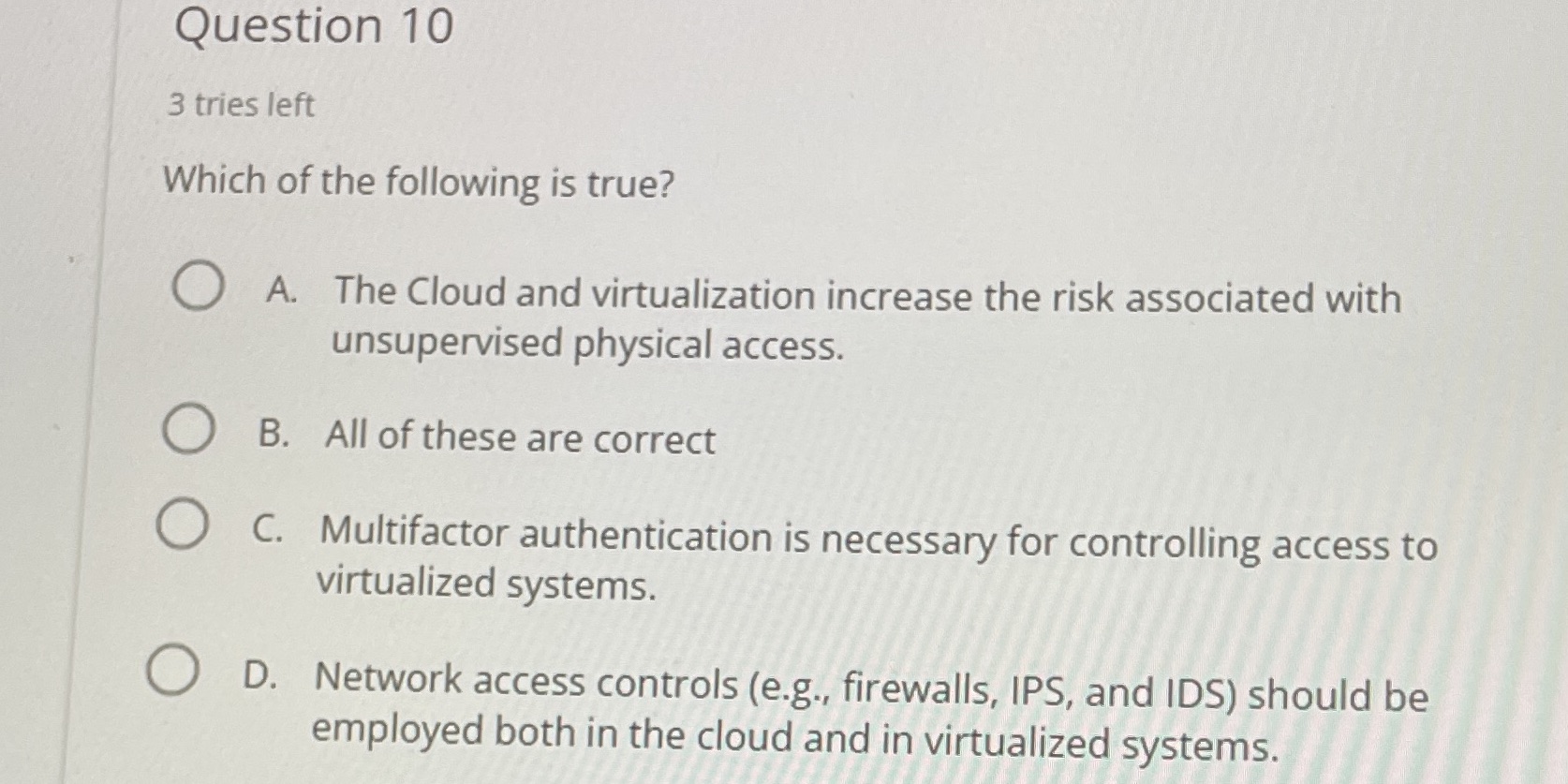 Accounting Question 10 3 tries left Which of the