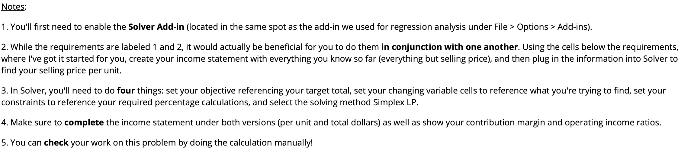 Excel Assignment #2 (THIS IS AN INDIVIDUAL