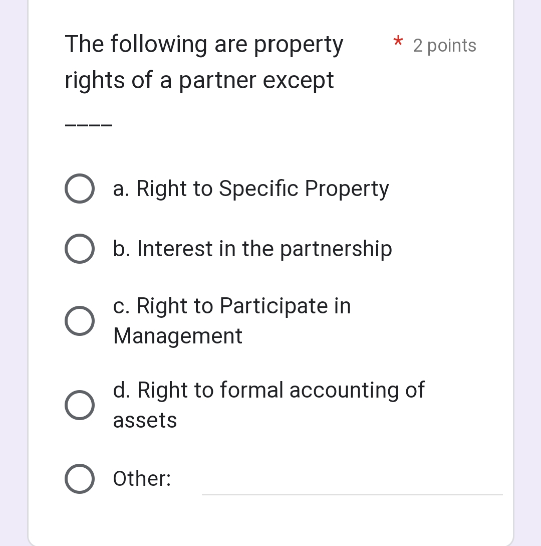 A stipulation exempting a * 1 point capitalist