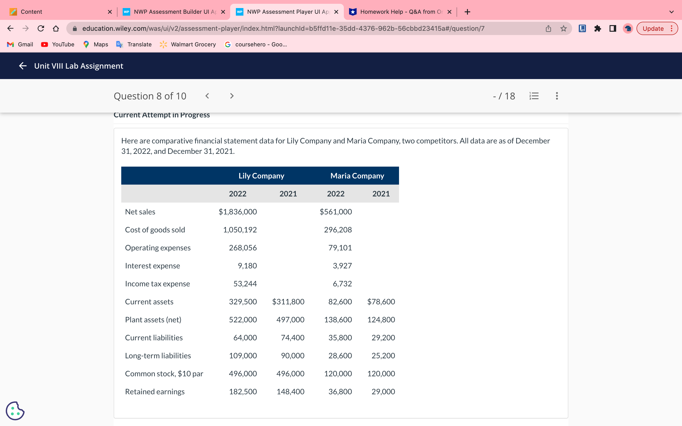 Content X WP NWP Assessment Builder UI Ar X WP