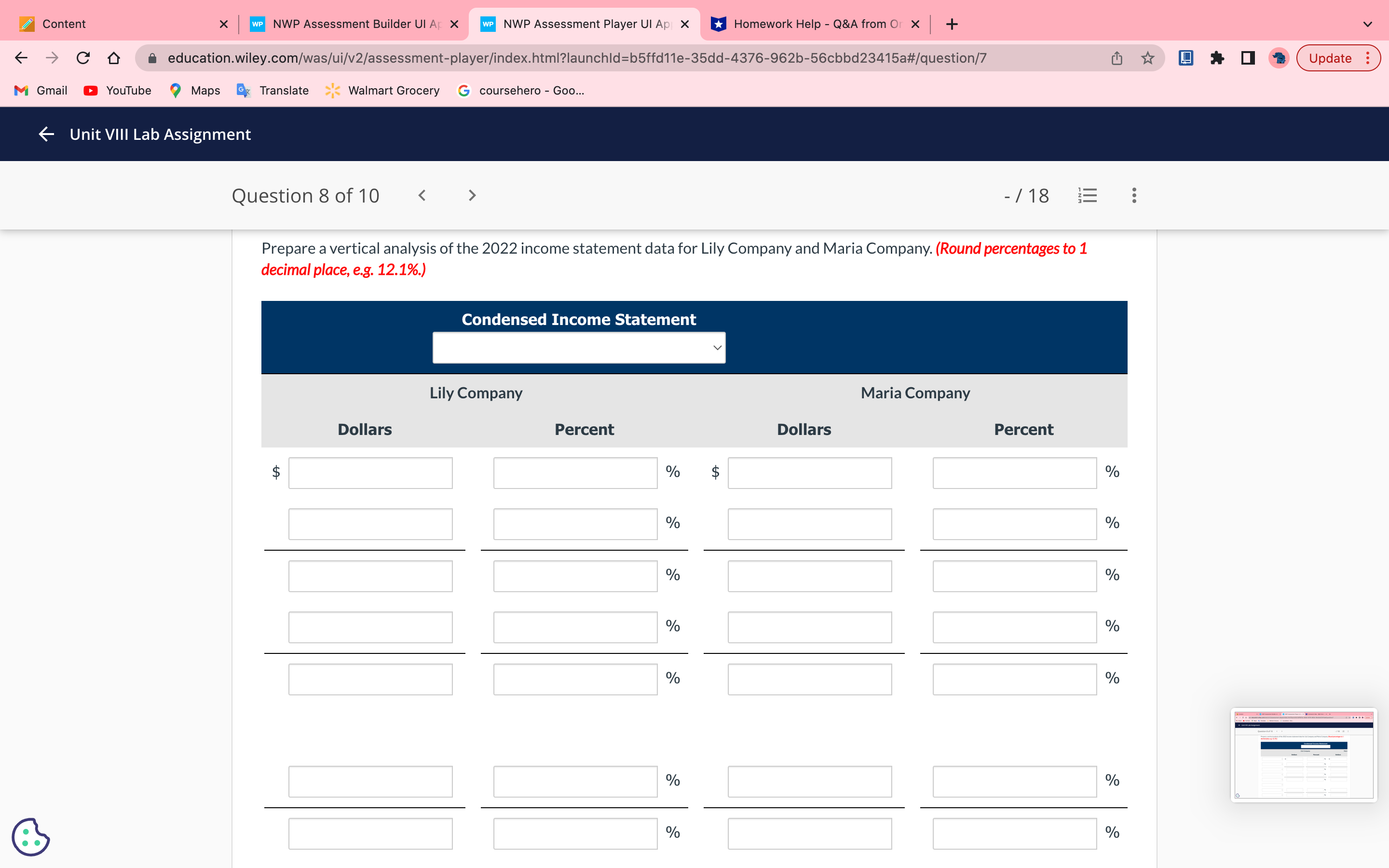 Content X WP NWP Assessment Builder UI Ar X WP