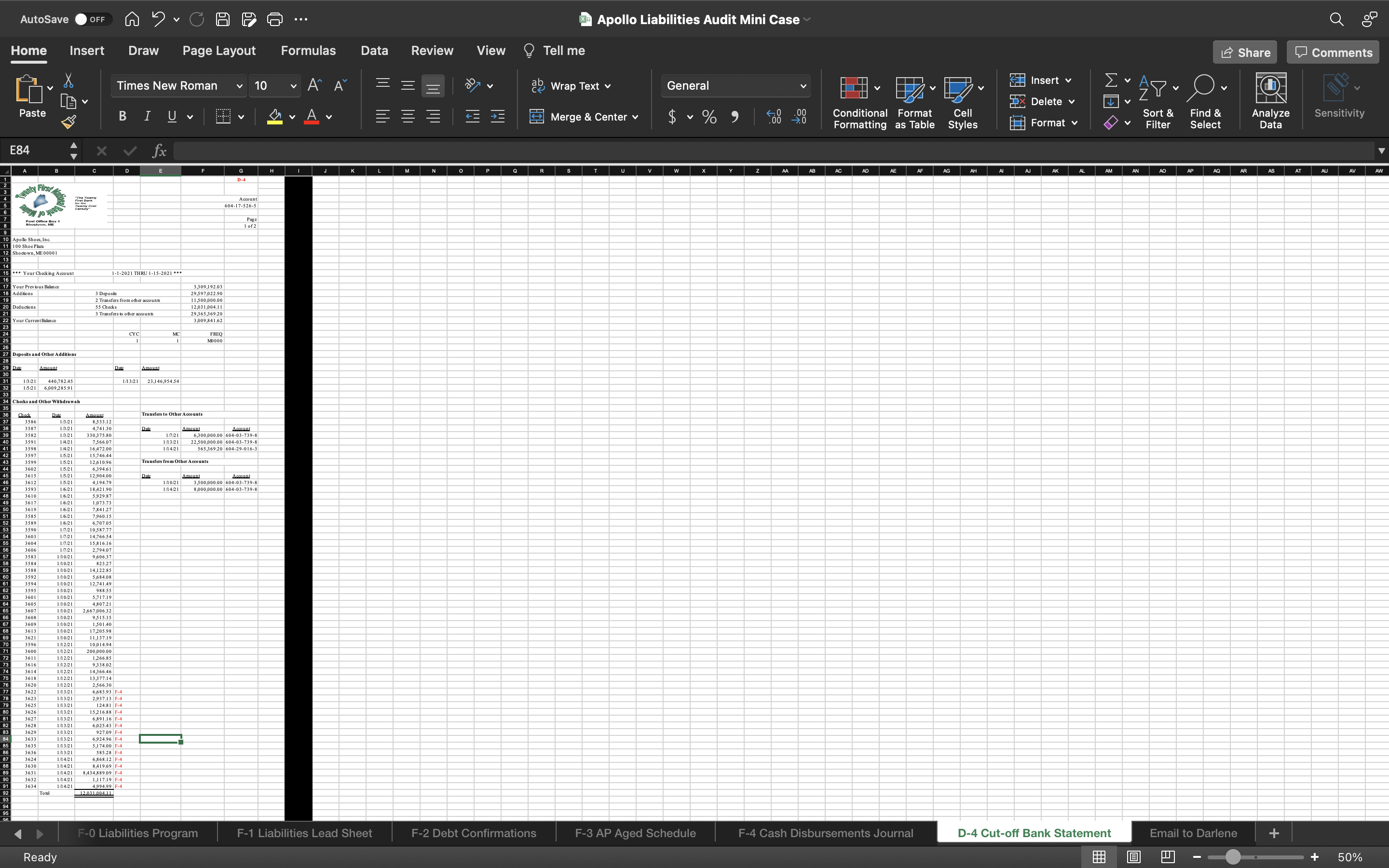 Excel File Edit View Insert Format Tools Data