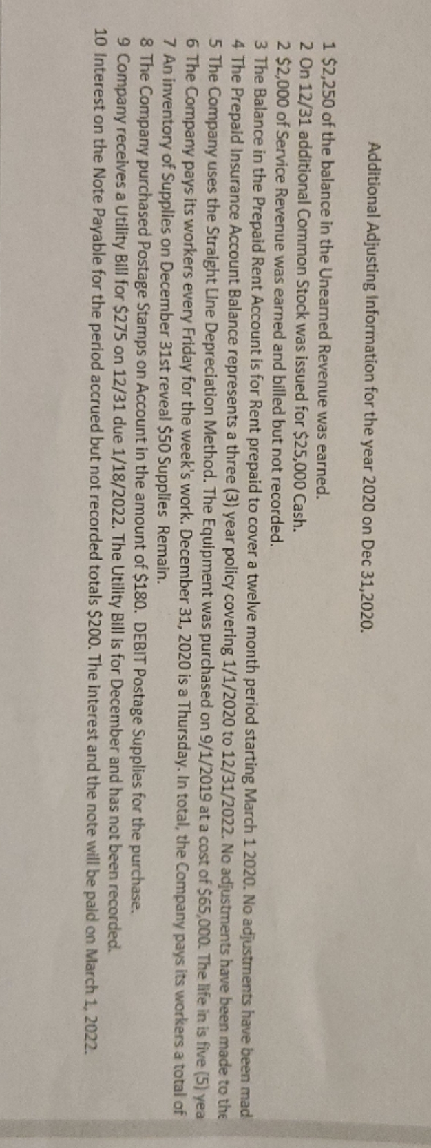 How to prepare 10 column worksheet? Additional