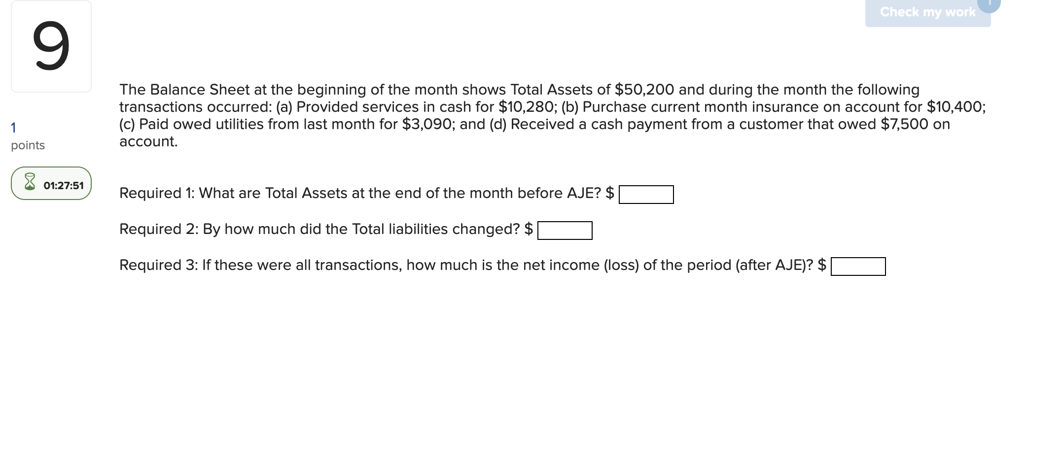 answer the 10 questions below quickly and give