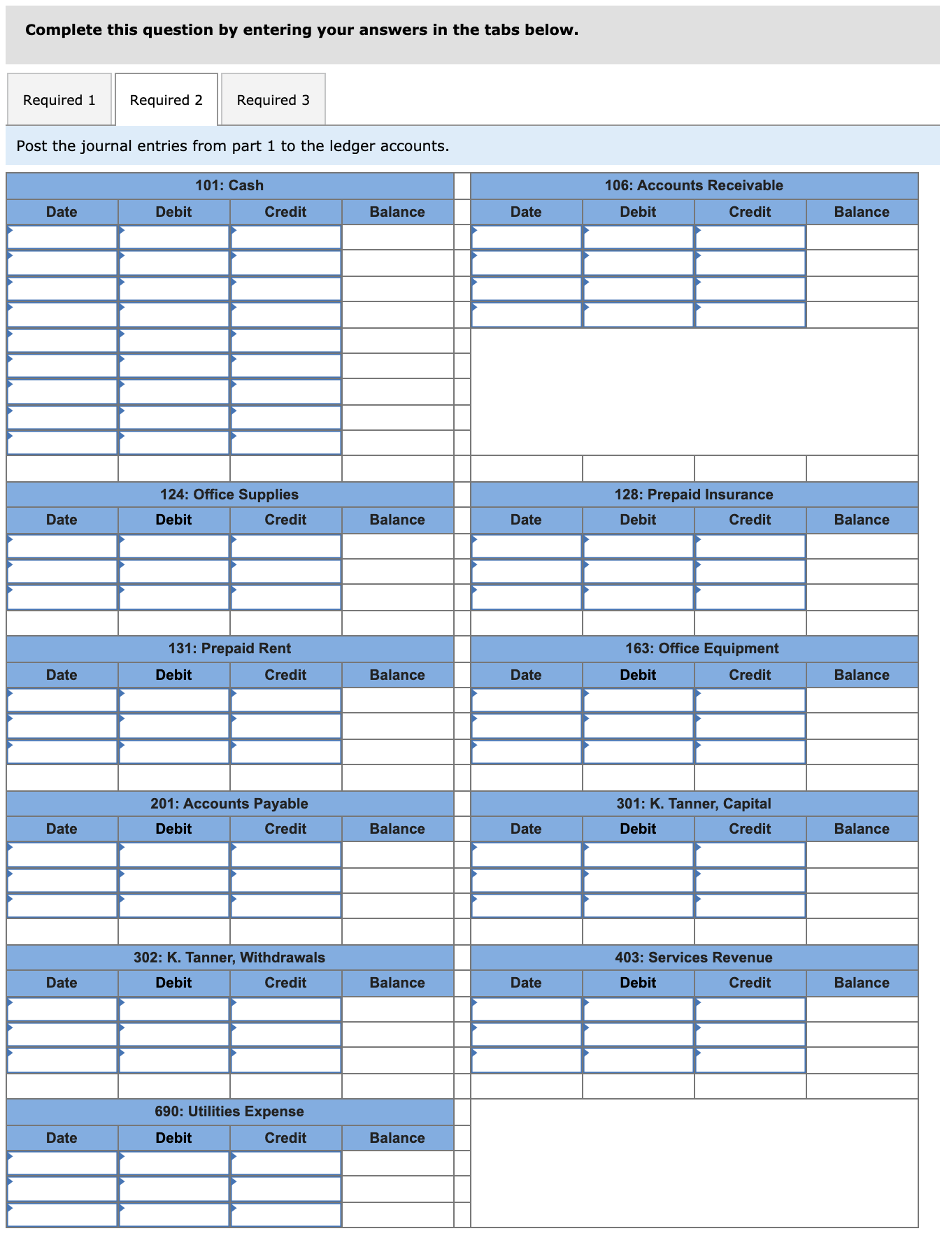 Karla Tanner opens a Web consulting business