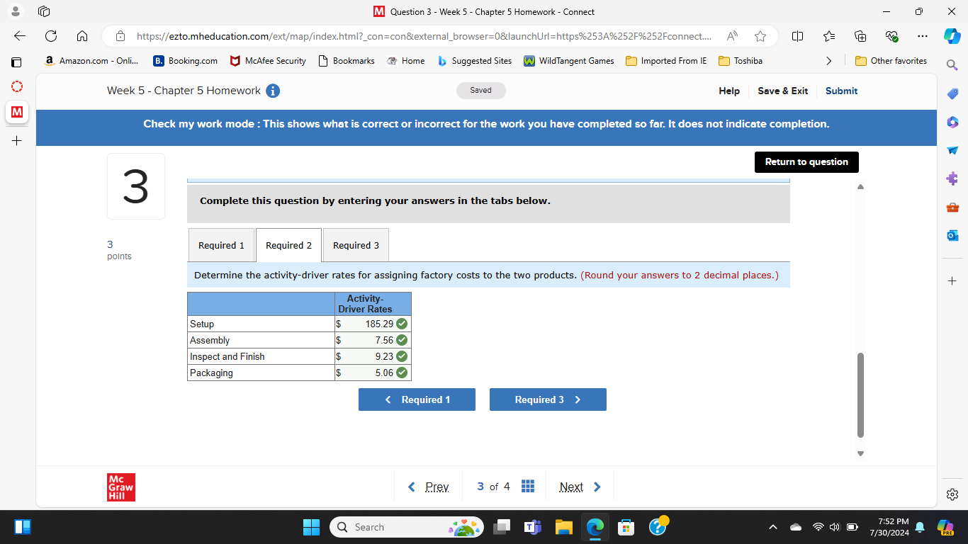 M Question 3 - Week 5 - Chapter 5 Homework -