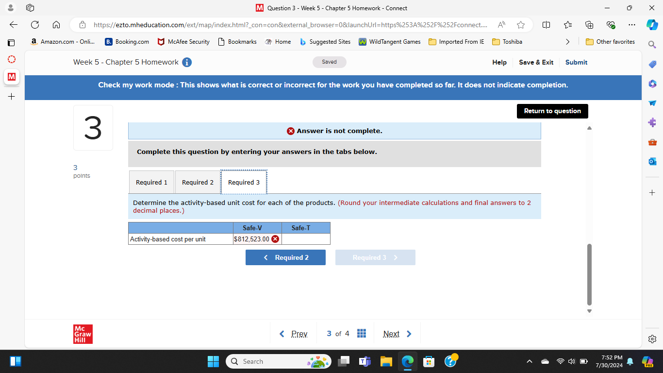 M Question 3 - Week 5 - Chapter 5 Homework -