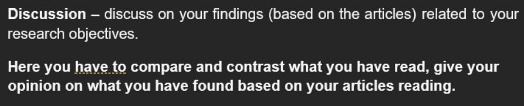 Required: Based on this all articles, explain &