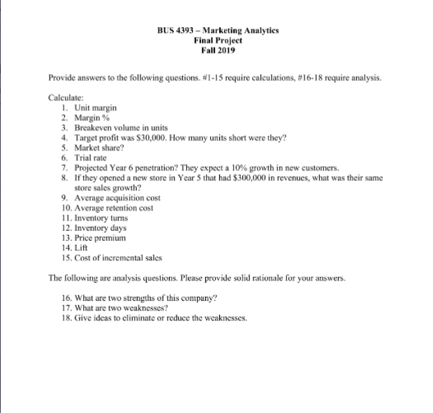 I need help with 8 and 14 I have attached the