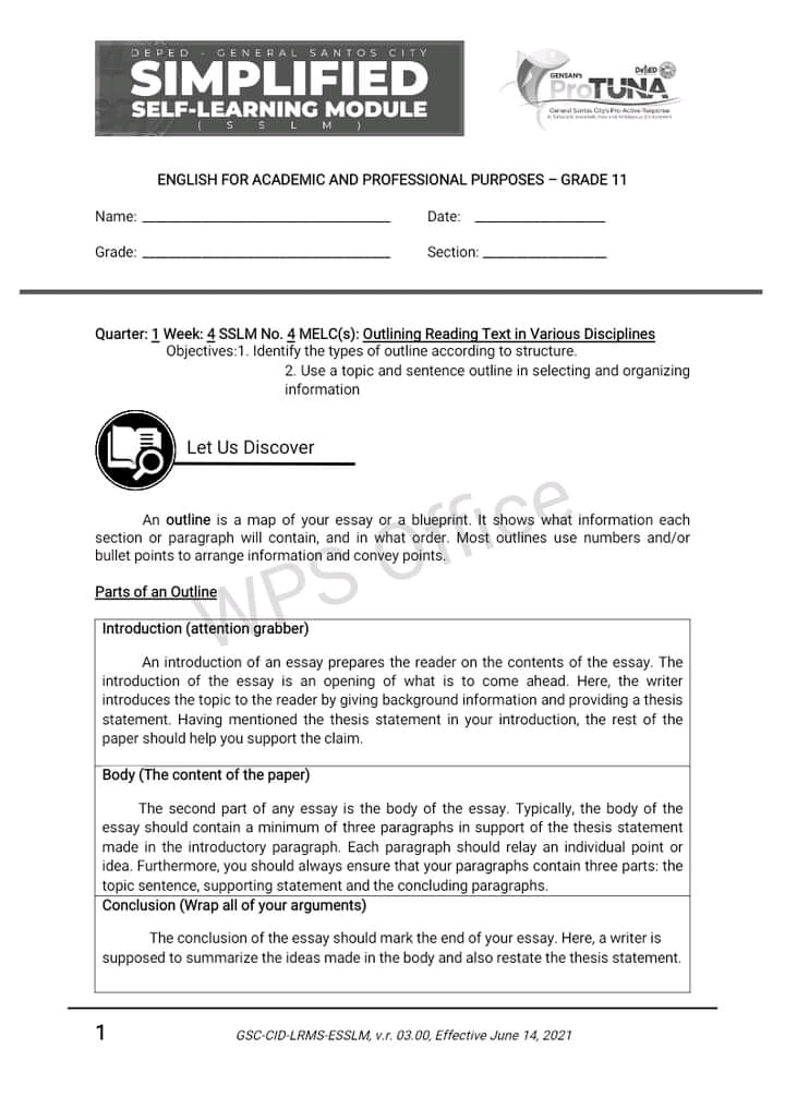 DEPED SANTOS CI SIMPLIFIED GENTANS ProTUNA