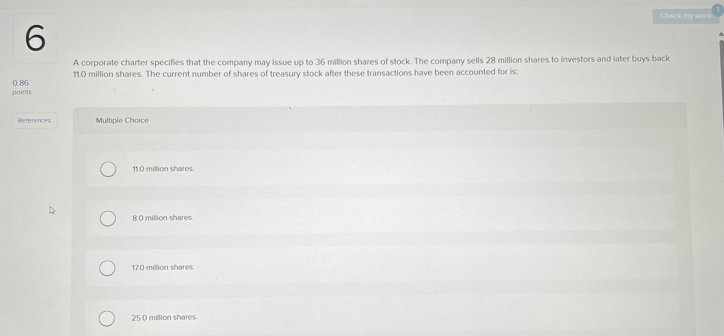 A corporate charter specifies that the company