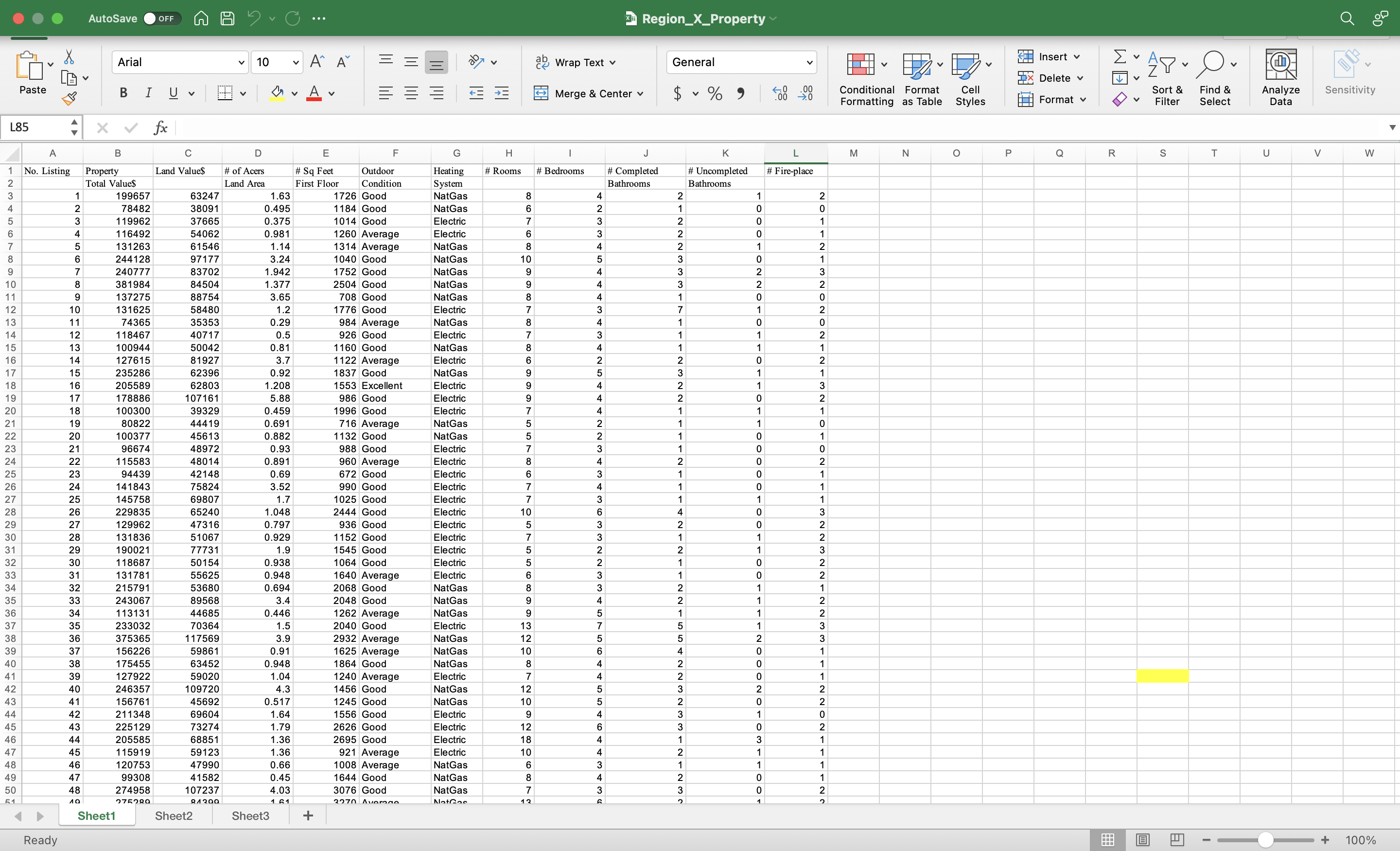 .. . AutoSave O OFF A A C ... Region_X_Property