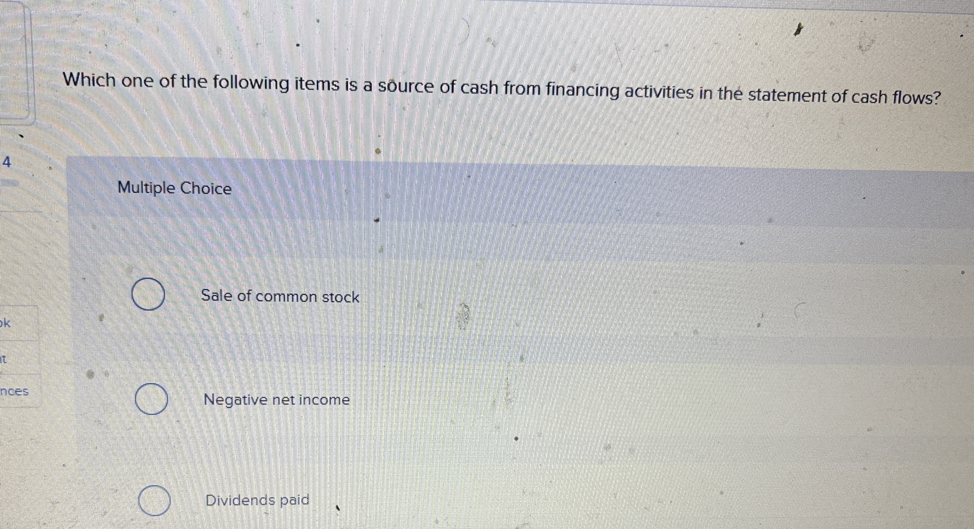 Which one of the following items is a s urce of