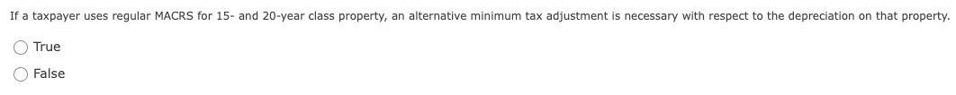 If a taxpayer uses regular MACRS for 1 5 - and 2