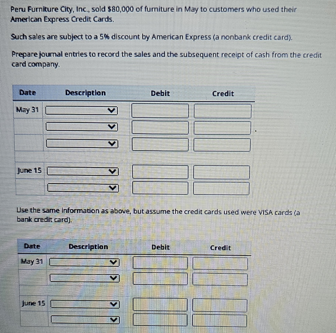 Peru Furniture City, Inc, sold $ 8 0 , 0 0 0 of