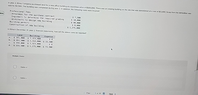 Professional fees: Attorneys for the purchase