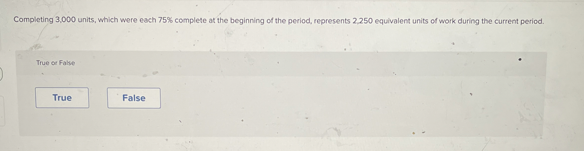 Completing 3 , 0 0 0 units, which were each 7 5 %