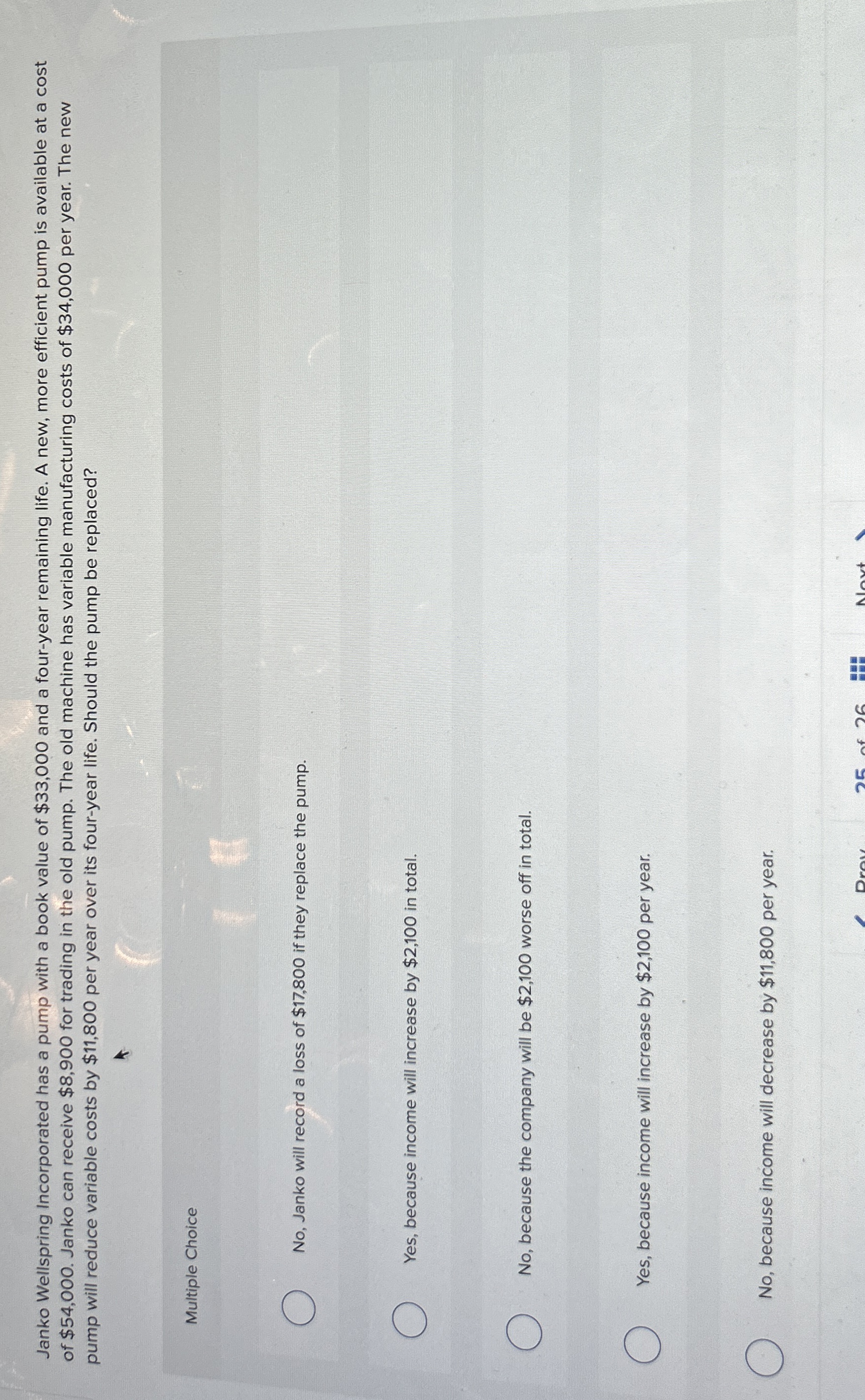 Janko Wellspring Incorporated has a pump with a