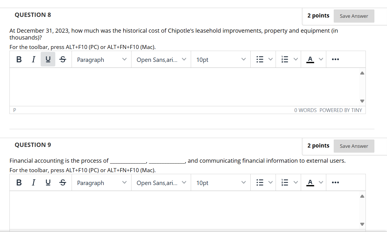 8 and 9 . statement is on sec websiteQUESTION 8