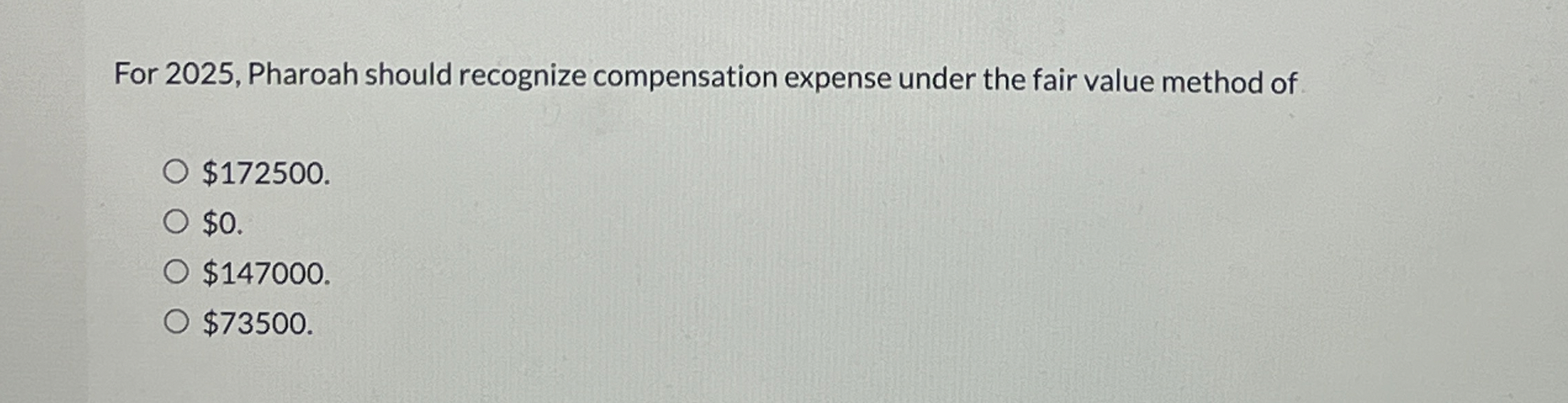 For 2 0 2 5 , Pharoah should recognize