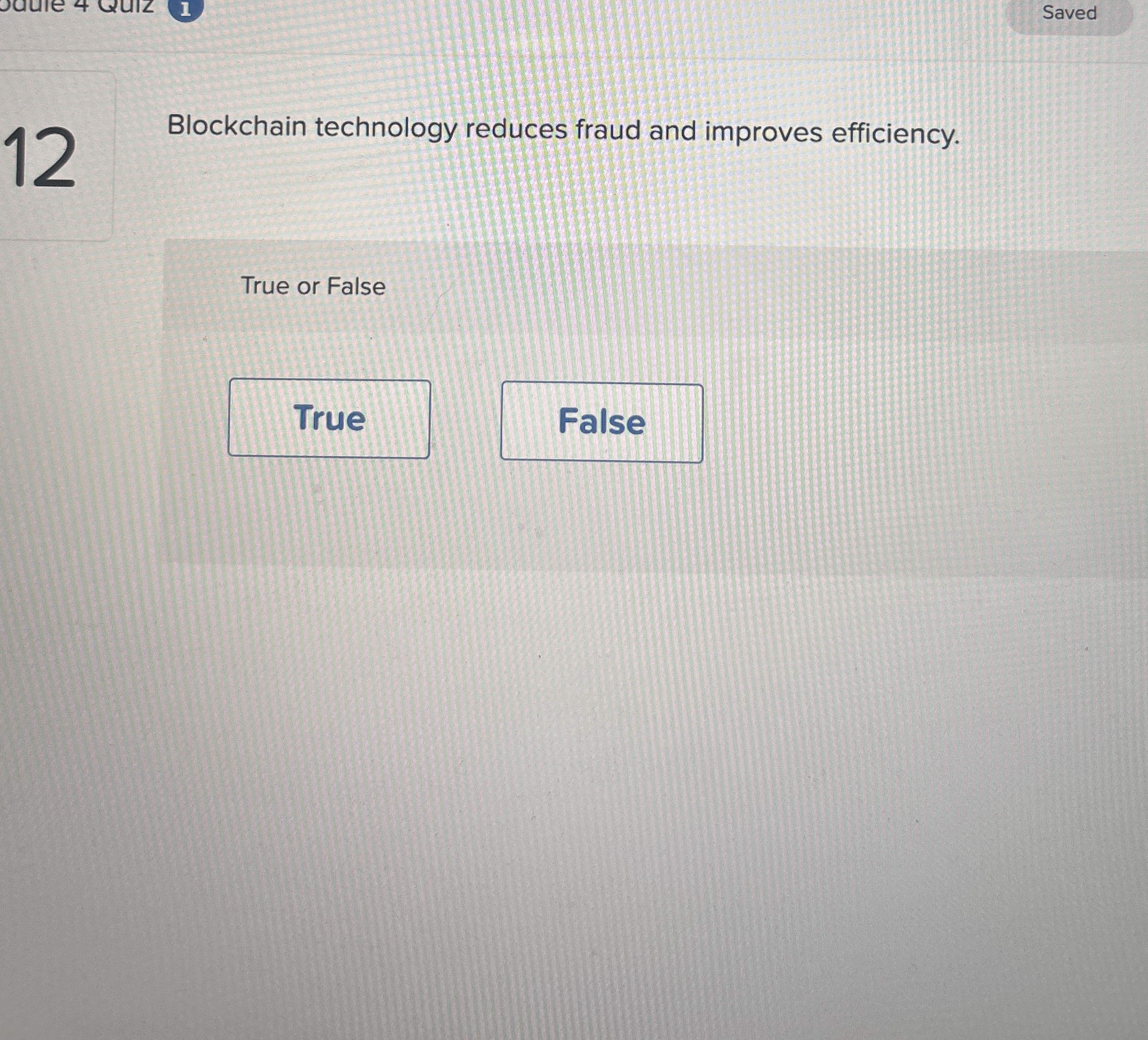 Saved 1 2 Blockchain technology reduces fraud and