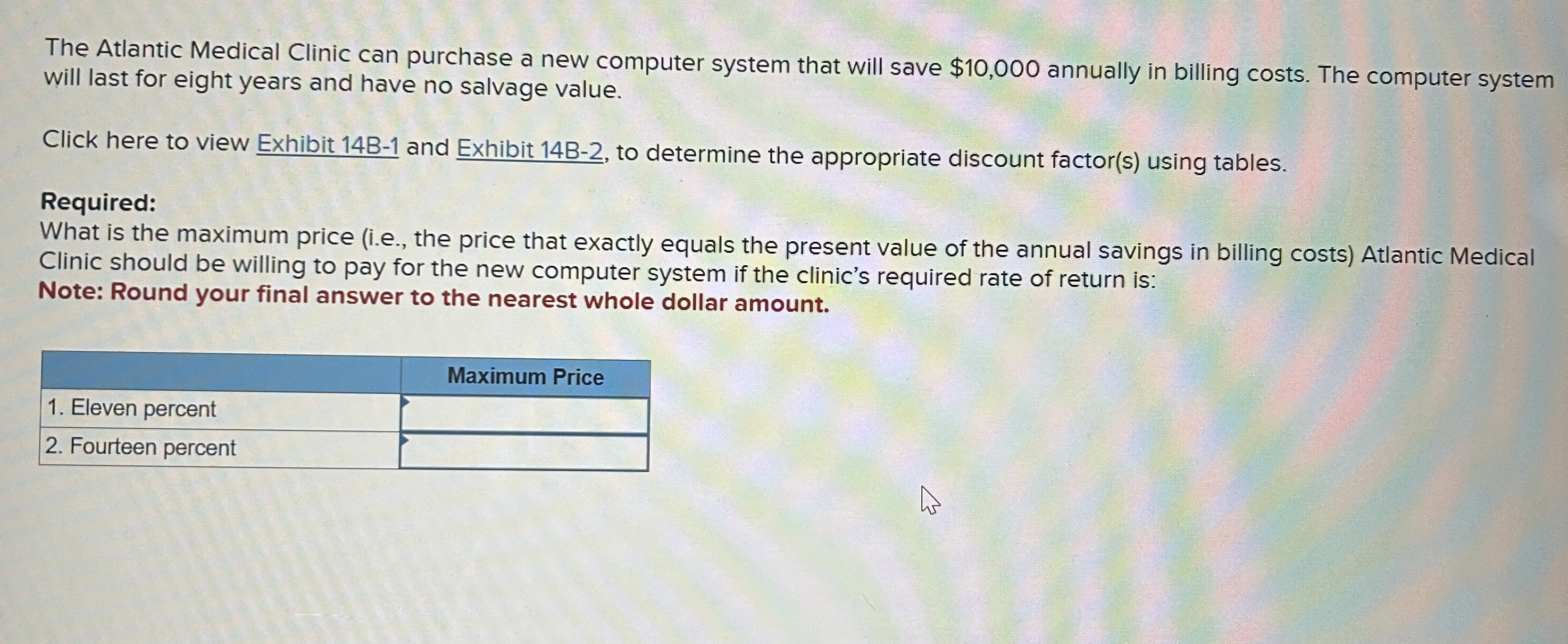The Atlantic Medical Clinic can purchase a new