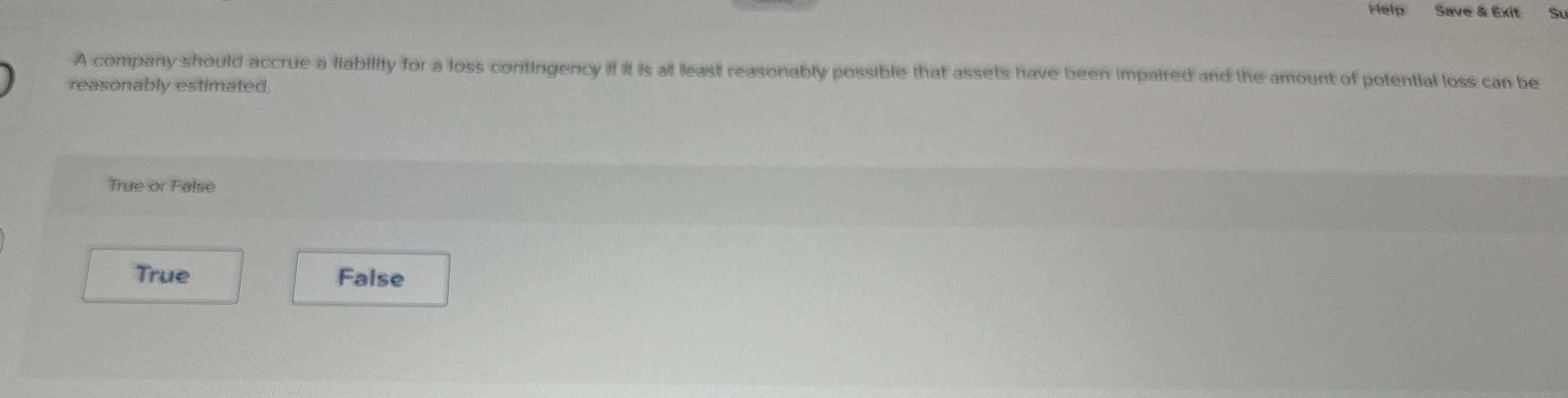 Help Save & Ext A company strould acchie a
