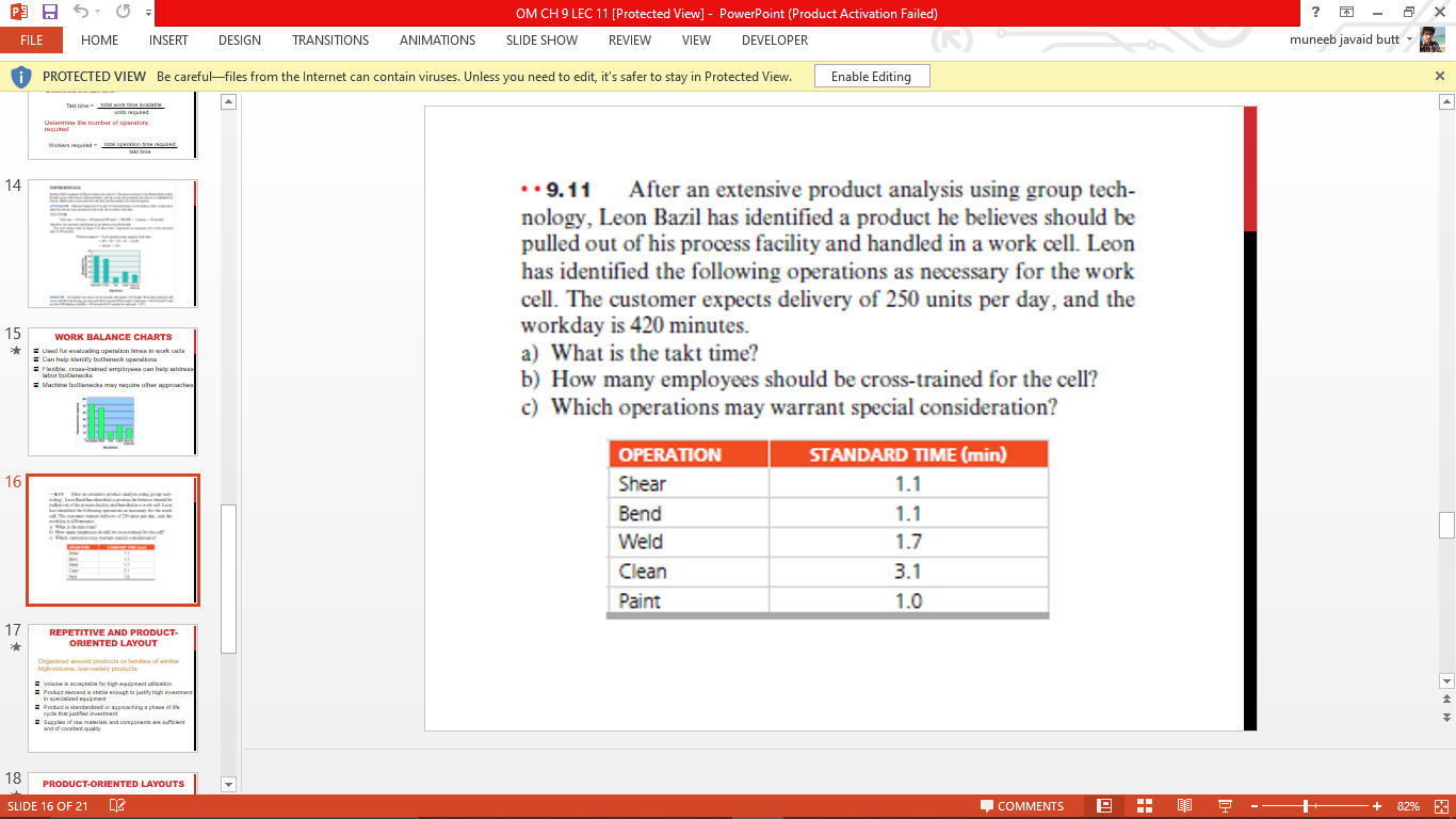 PH 50 ? o OM CH 9 LEC 11 (Protected View] -