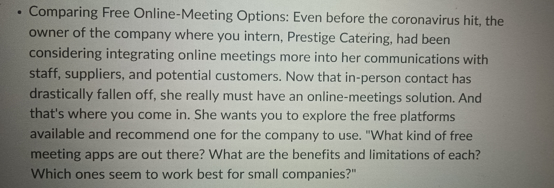Comparing Free Online - Meeting Options: Even