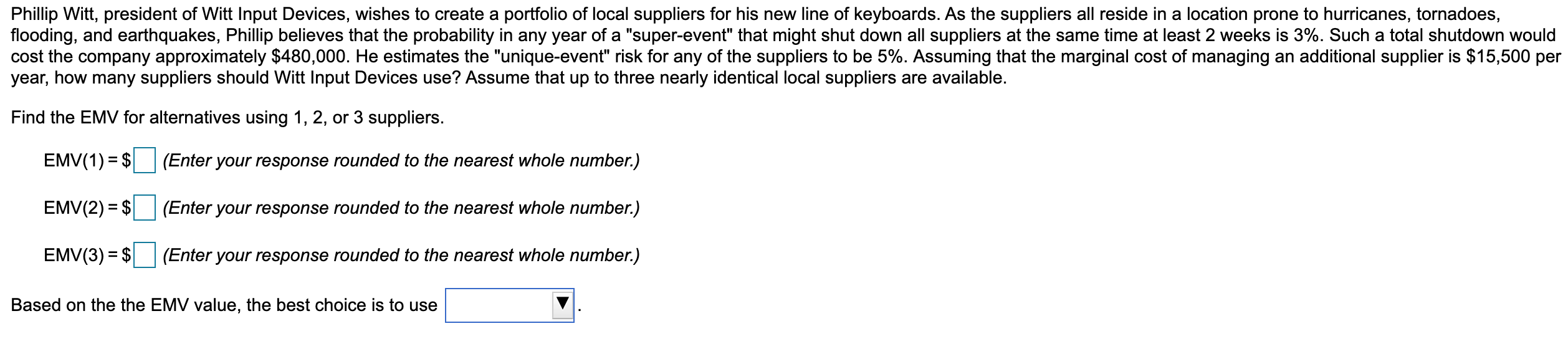 Phillip Witt, president of Witt Input Devices,