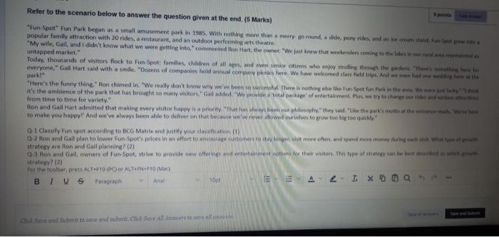 Refer to the scenario below to answer the