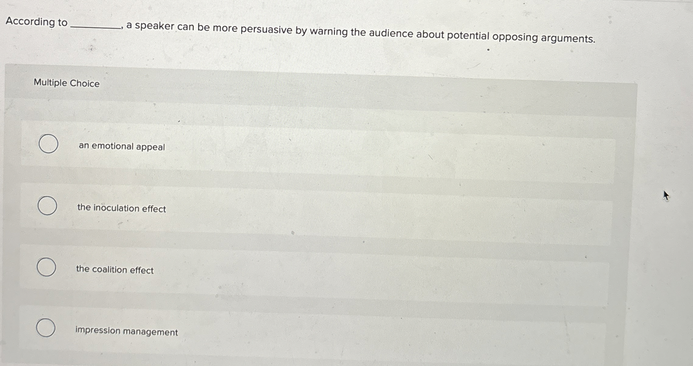 According to a speaker can be more persuasive by