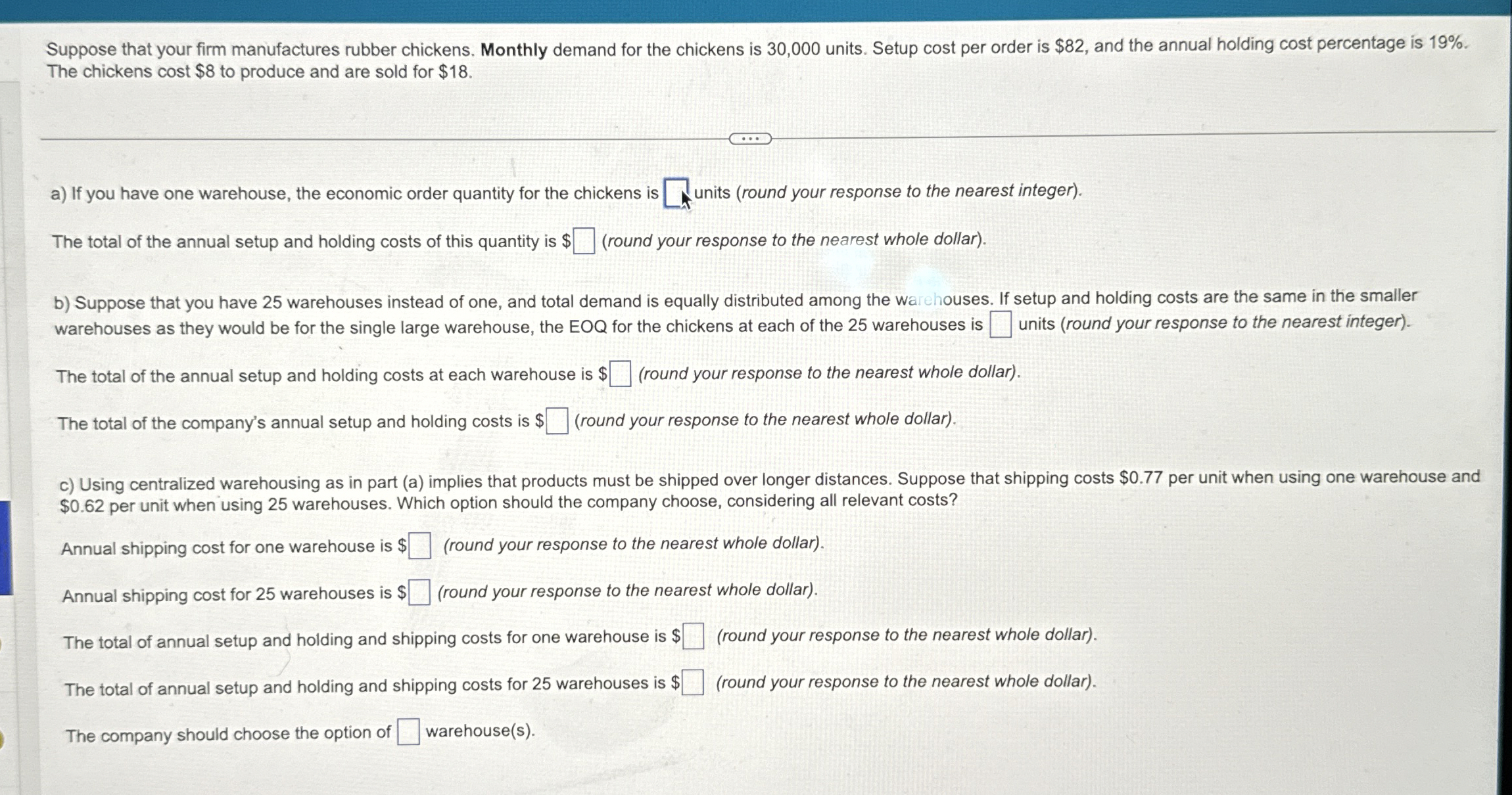 Suppose that your firm manufactures rubber