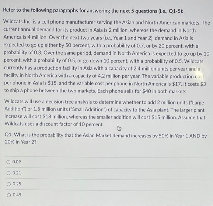 please help Refer to the following paragraphs for