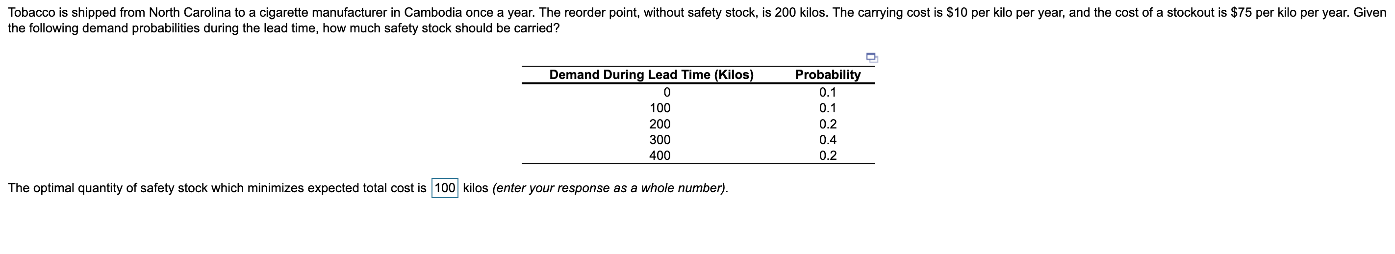 Tobacco is shipped from North Carolina to a