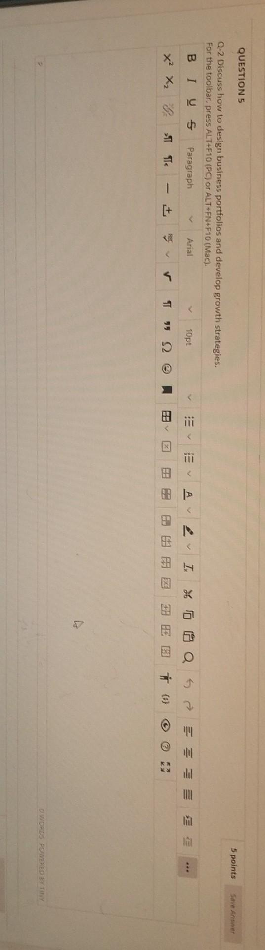 QUESTION 5 5 points Sve Answer 0-2 Discuss how to