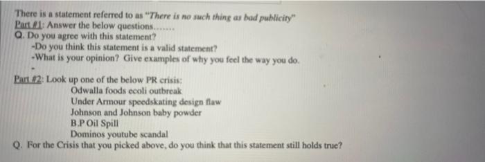 answer doesn't have to be long There is a