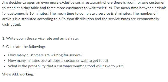 Jiro decides to open an even more exclusive sushi