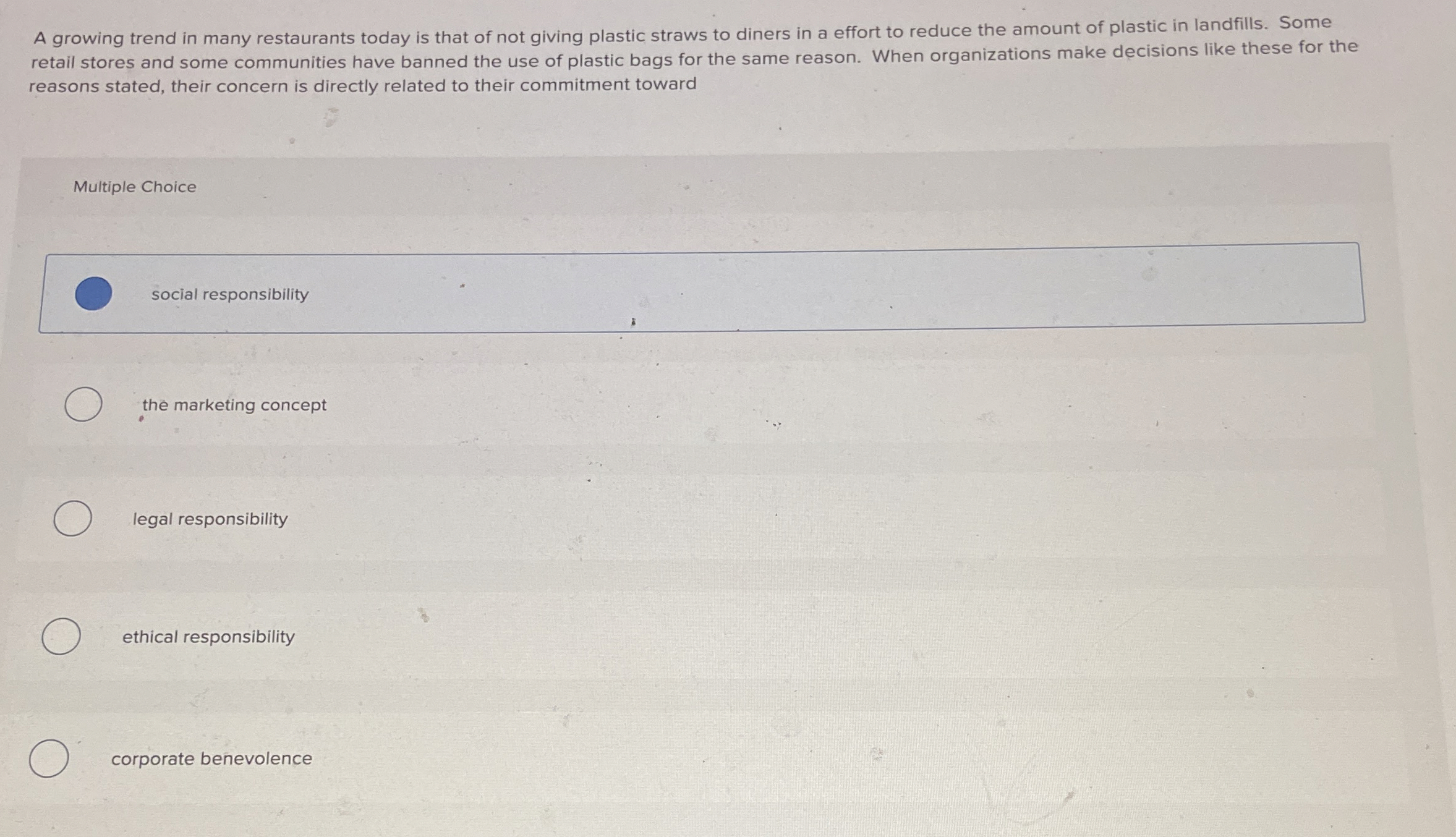 A growing trend in many restaurants today is that