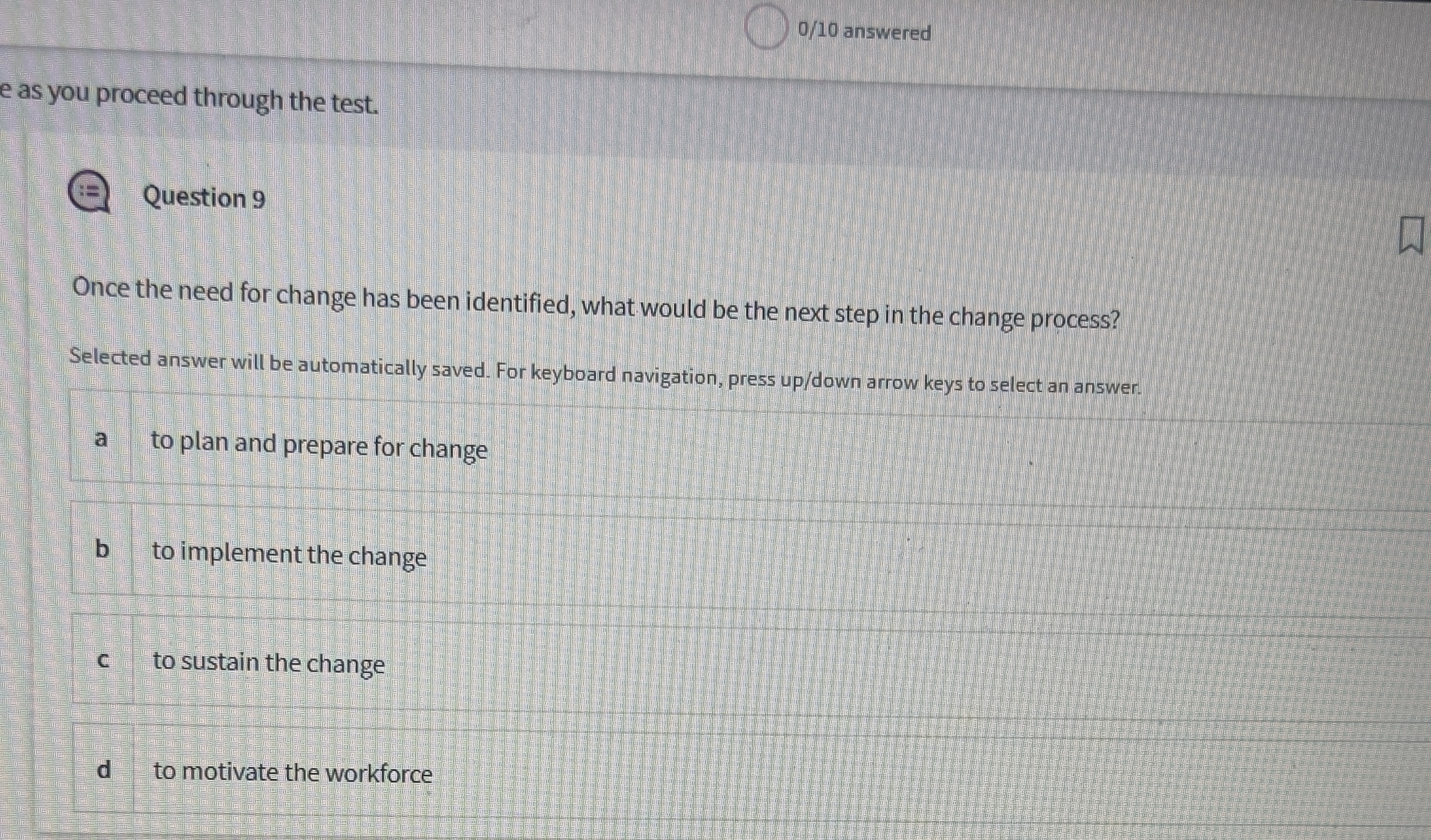 0 / 1 0 answered e as you proceed through the