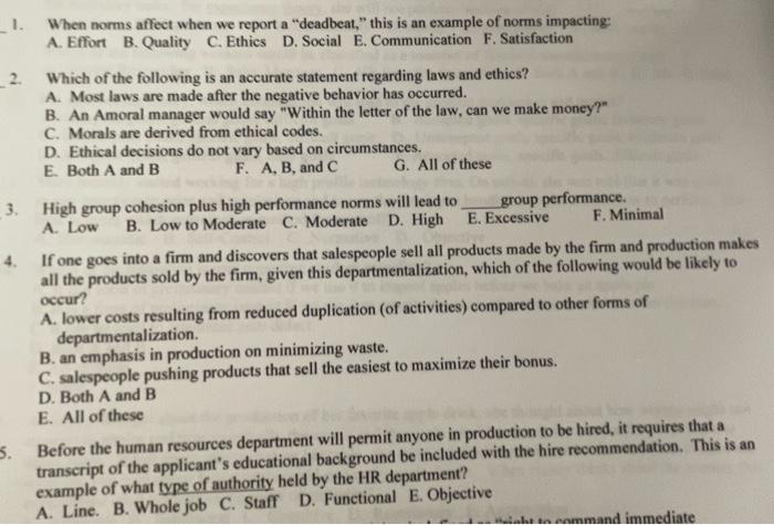 When norms affect when we report a "deadbeat,"