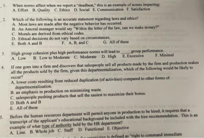 When norms affect when we report a "deadbeat,"