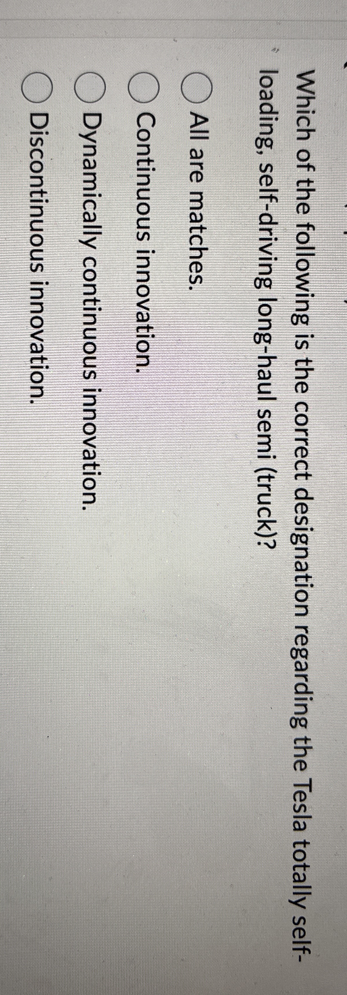 Which of the following is the correct designation