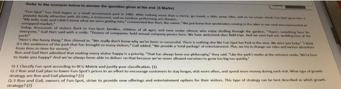 Refer to the scenario below to answer the