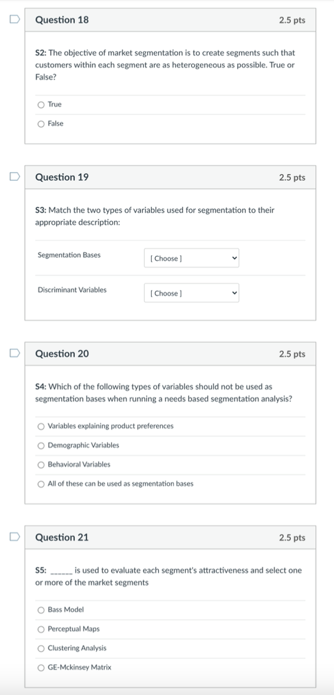 Help please!! Thank you!! Question 17 5 pts S1: