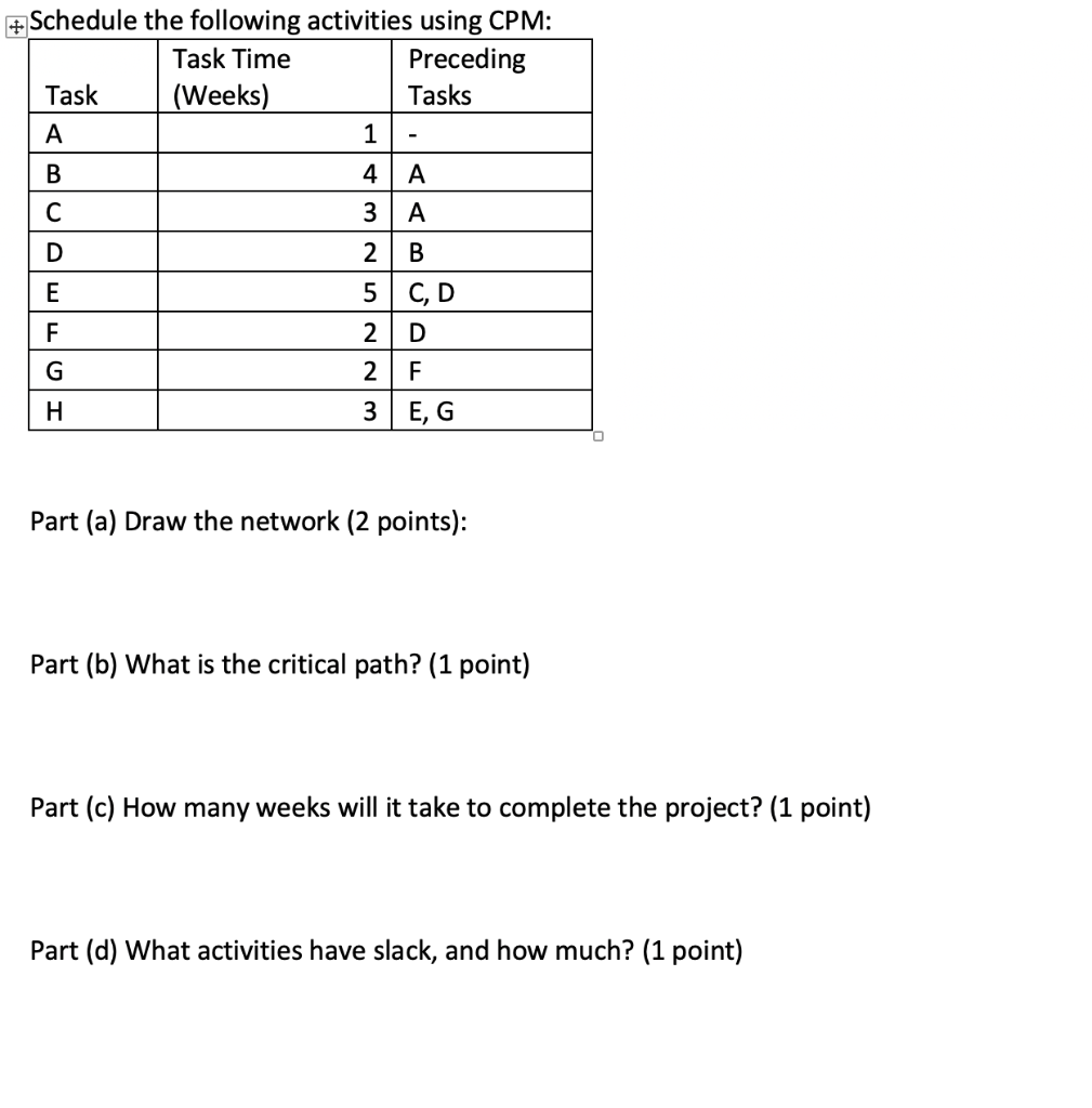 Please answer each part with the proper steps,